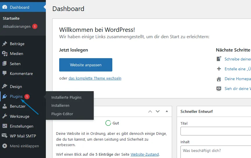WordPress Dashboard Plugins