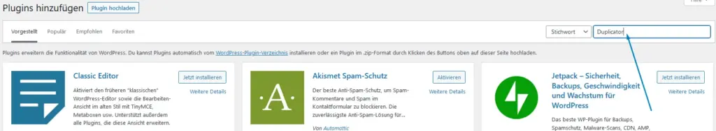 WordPress umziehen: zwei schnelle Wege – Agentur für Webdesign, Online gefunden werden