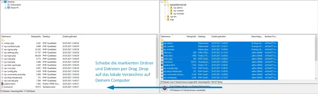 WordPress umziehen: zwei schnelle Wege – Online gefunden werden, Website Erstellung Görlitz