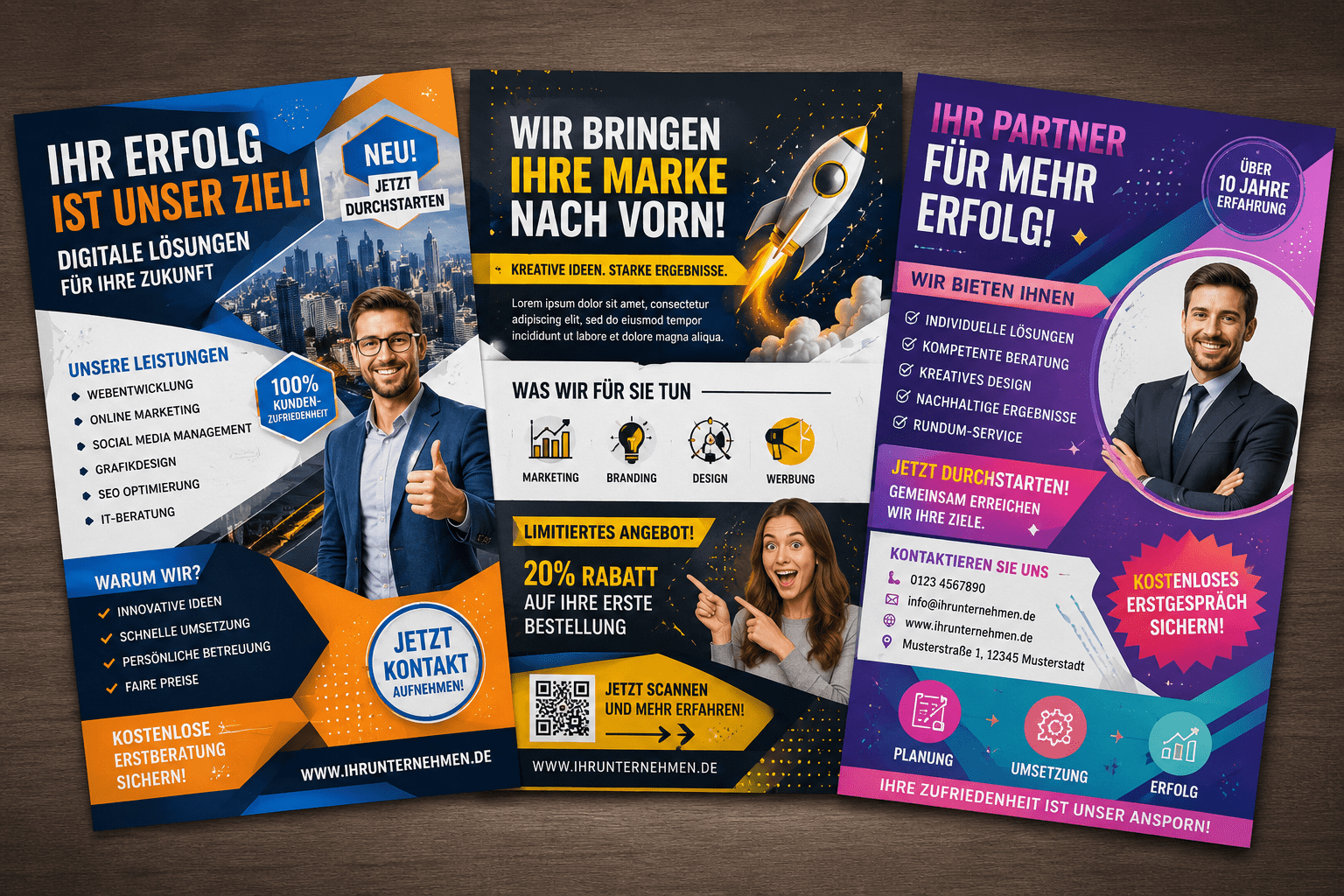 Warum viele Flyer heute gleich aussehen – und warum individuelles Design wichtiger ist denn je