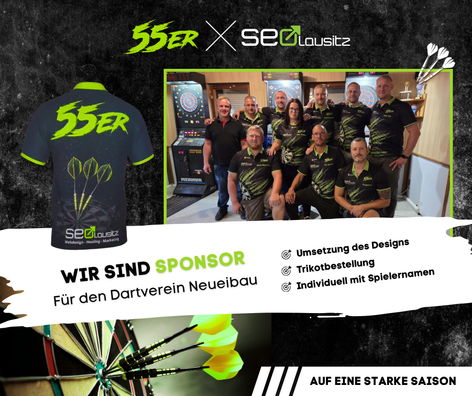 Sponsoring Dartverein Neueibau
